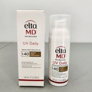 Elta MD UV Daily Tinted Face Sunscreen Broad Spectrum SPF 40 Zinc Oxide 1.7 Oz